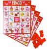 Iconikal Valentine's Day 32 Player Bingo Game Set Classroom Group