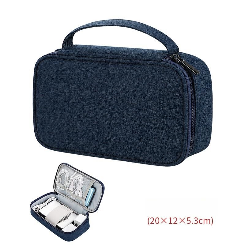 Portable Tech Accessories Organizer – Travel Cable, Charger, and Gadget