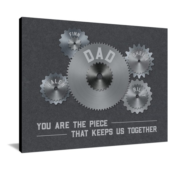 DAD & Children Gear Personalized Gift (Grandpa, Step-Dad, etc) |