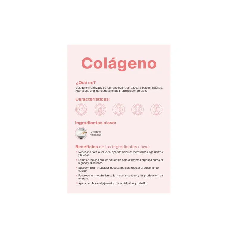 Colageno Bioactivo Hidrolizado 93 Puro Colageno