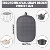 Hovico 2PCS Silicone Pot Holders, Oven Mitts Heat Resistant Hot