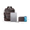 Shrrie Backpack Purse for Women Leather Backpack Fashion Designer Travel