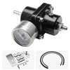HTRACING Adjustable Fuel Pressure Regulator With Gauge Hose 0-140 PSI