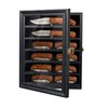DecoWoodo Knife Display Case with HD Tempered Glass & Removable