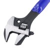 MAHIONG 2 PCS Reversible Jaw Adjustable Construction Spud Wrench Set,