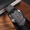 EACHE Canvas Watch Strap 22mm Mens Quick Release Canvas Leather