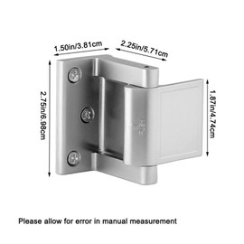 1 Pcs Security Door Lock, Zinc Alloy Home Door Reinforcement Lock with Screws for Home Office Travel