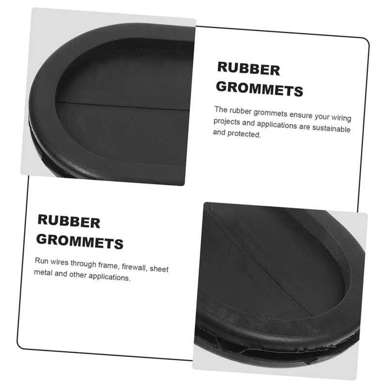 Operitacx 4Pcs Rubber Grommets Durable Rubber Gaskets for Wiring Firewall