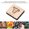 Leather Cutting Mold Bull Head Shape Small Deformation Alloy Steel