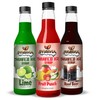 Syruvia Snow Cone Syrup 12.7oz - Fruit Punch, Lime, Root