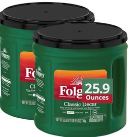 Decaffeinated Classic Roast Ground Coffee (28.8 oz) 2 Packs