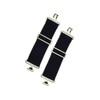 Showman Black Nylon Belly Surcingle Extender Straps