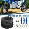 12.5x2.75 (12-1/2x2.75) Tire and Inner Tube Set for Razor Dirt