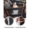 Prpeko Dog Car Seat for Large Dogs,Waterproof Fabric with Breathable