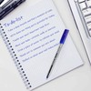 PENSAN Blue Ballpoint Pens,1.0 mm Medium Point, Blue Pens, Ergonomic