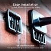 Luceco Outdoor Security LED Floodlight for Driveways, Walkways and Gardens,