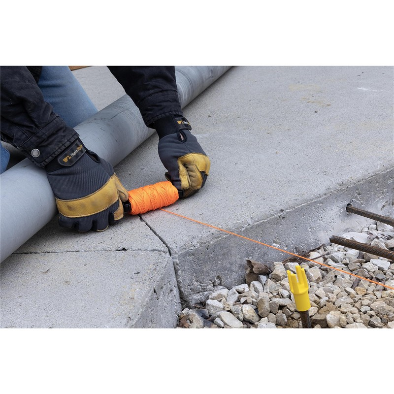 Marshalltown M634 462-16584 634 250&apos Braided Nylon Masons Line-Orange