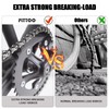 FITTOO 5/6/7/8-Speed Bike Chain 1/2 x 3/32 Inch 116 Links,