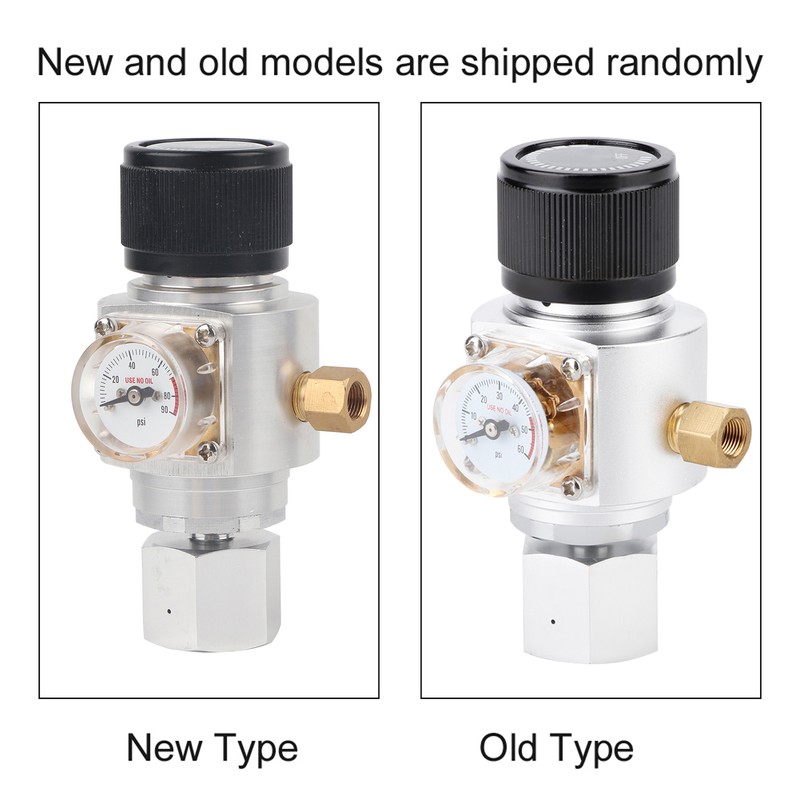 Mini CO2 Gas Regulator Soda Water Pressure Reducing Valve Adapter