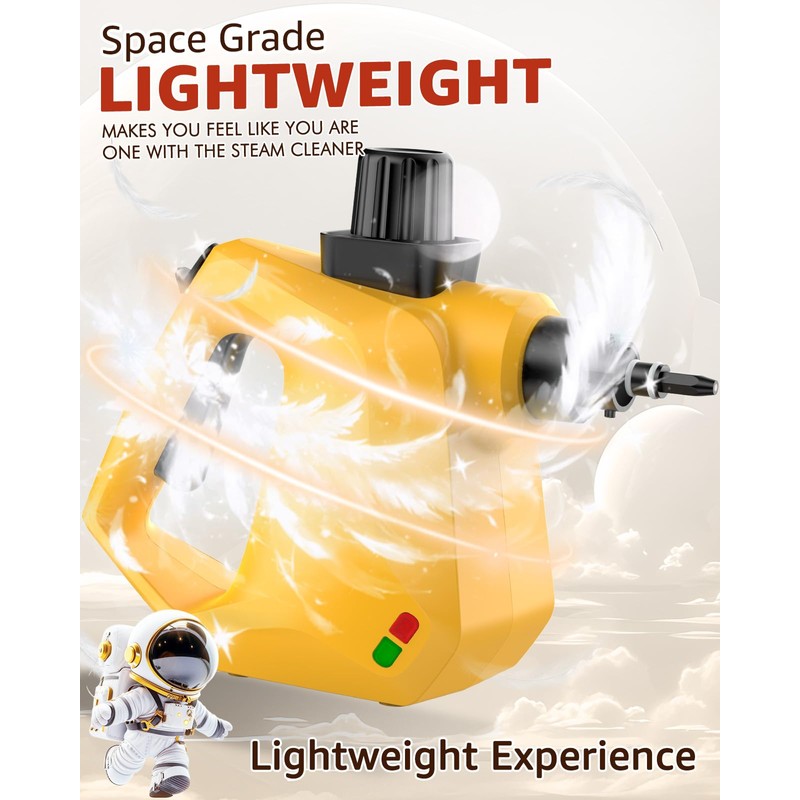 Steam Cleaner, Powerful Pressurized Handheld Steam Cleaner for Home, Multi-Surface