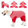 LovinPet Dog Recovery Suit for Large Medium Dogs - Cut-Out