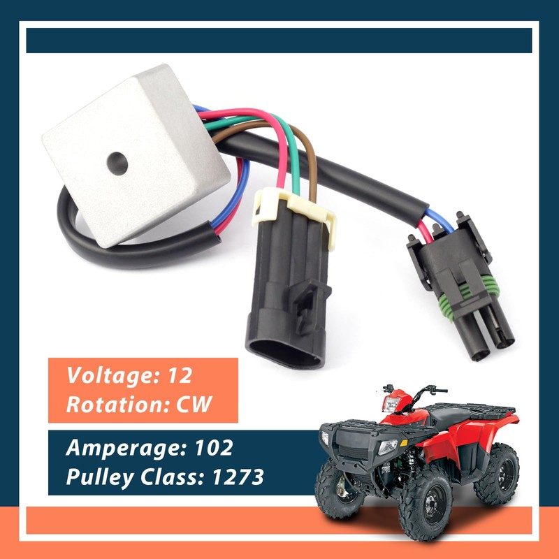 Lisnhlin 240-22278 Relay Switch 4012193 4012829 Compatible with Polaris Ranger