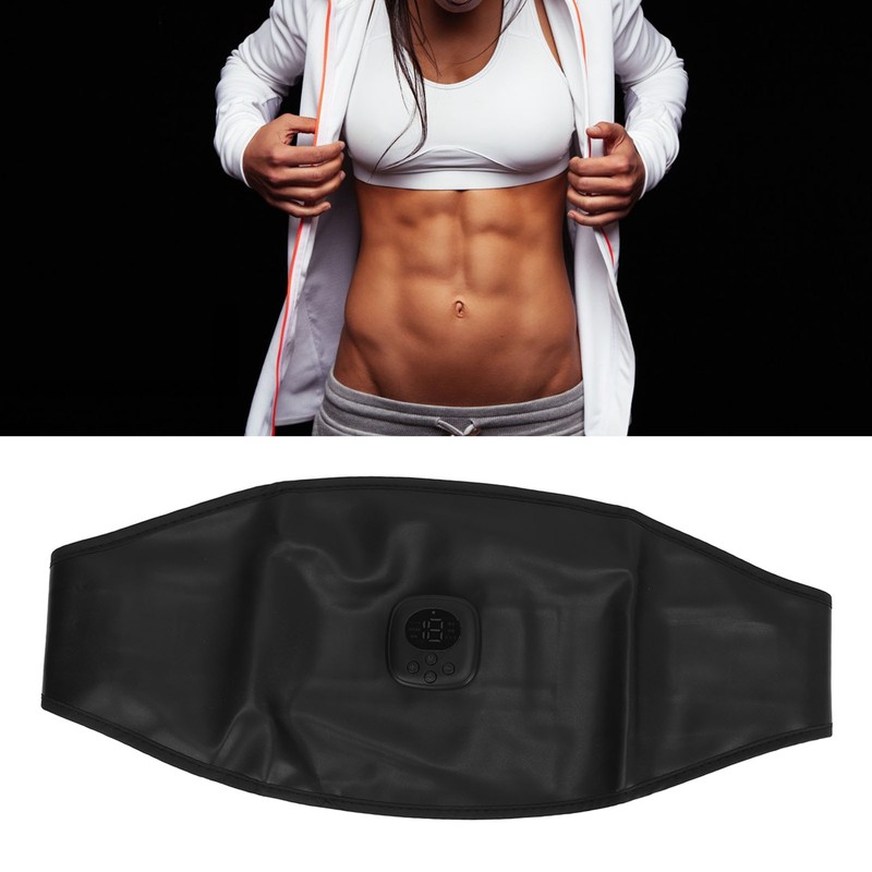Abdominal Toning Belt for Men and Women PU Plastic 6
