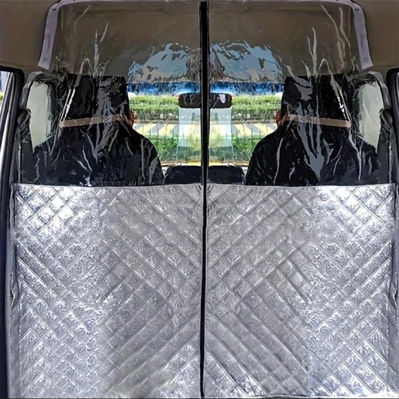 Car Divider Isolation Curtain Air-Conditioning Privacy Sun Protection and Heat