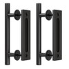 TSMST 24CM Sliding Door Handle Double Sided Barn Door Handle