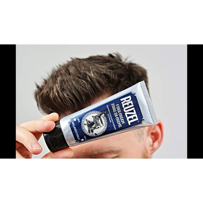 Reuzel Fiber Cream, Provides a Low Shine Finish, 3.38 oz