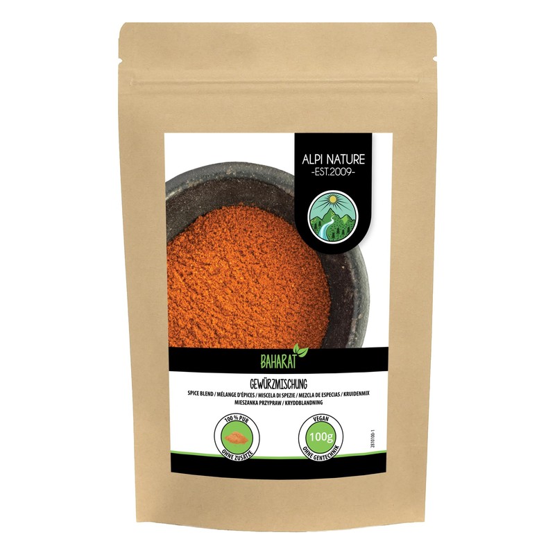 Baharat Spice Mix (100g), Baharat Spice, Arabian Spice Mix 100%