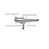 1/4 inch Shelf Support Peg/Pin Bracket Stainless Steel 50 Pack