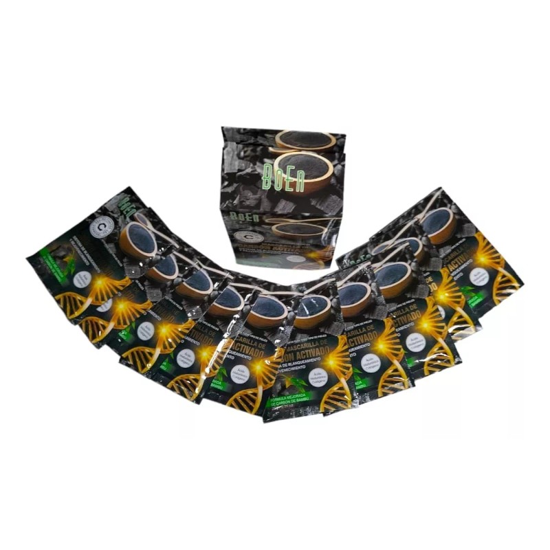 Boen 10 Mascarillas De Carbón Activado Boen Mixta