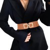 JasGood Women's Wide Elastic Waist Belt Vintage Waist Belt Stretchy