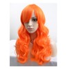 BERON 24" Stylish Long Curly Orange Hair Wig Party Perruque