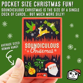 Soundiculous Christmas: The Hilarious Pocketsize Party Game Of Festive Sounds That Gets The Whole Family Ho Ho Ho'ing, Stocking Filler Or Secret Santa For Adults And Kids