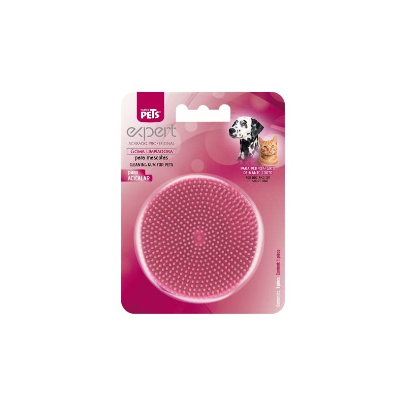 Fancy Pets Expert Grooming Goma Limpiadora de Pelo para Perro