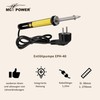 MC POWER Desoldering Pump with Heater, EPH-40, 230 V, 40