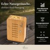 Premium Birdsong Box Made of Real Solid Bamboo Wood -