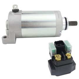 Soarider Starter & Relay for Yamaha Raptor 250 YFM25R 2008-2013| Raptor 250 YFM25R SE 2008-2011| Raptor 250 YFM25R SE II 2008-2009, 3C5-81890-00-00 410-54158 SMU0446 19639 19639N