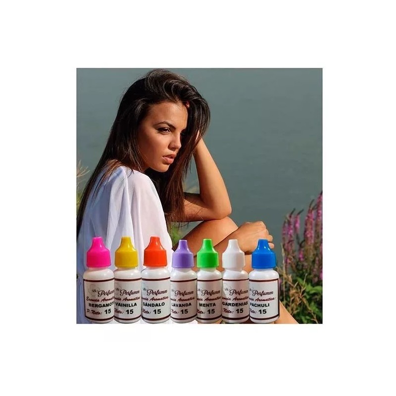 La Perfumm 7 Esencias De 15ml Aromáticas Perfumería Aromaterapia