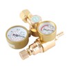 Argon CO2 Regulator 0 To 4500PSI CGA580 15/16in Female Thread