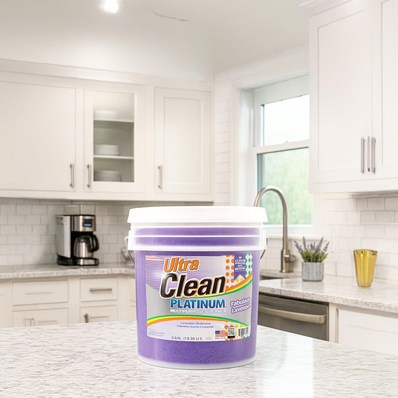 Ultra Clean Platinum Multipurpose Cleaner, Non-Abrasive and Bleach-Free, for Kitchen