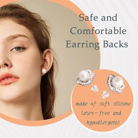 CATOR 450pcs Earring Backs Set,Including Earring Backs,Safety Backs and Butterfly Earring Backs,10 Styles for Different Earrings,Easy Storage