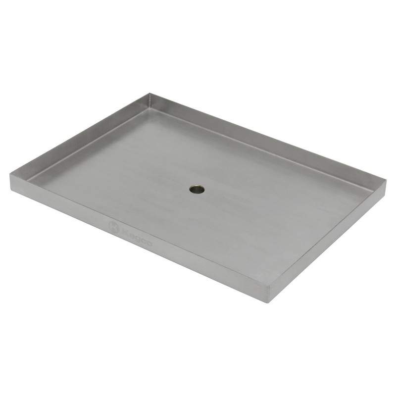 Kegco SESM-129D Stainless Steel 12" x 9" Surface Mount Drip