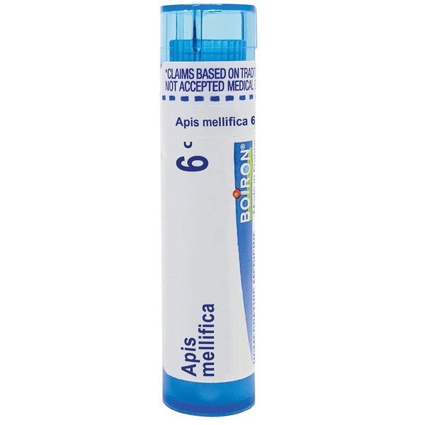 Boiron Apis Mellifica 6C Homeopathic Medicine Insect Bites, 80 Count