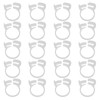 M METERXITY 20-Pack Double Gripping Nylon Hose Clamps, 1/4" 6.1-6.5mm