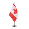 Canada Desk Flag Canadian Small Mini Table Flags Decorations(Canada)