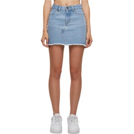 Urban Classics Women's Skirt, New Light Blue Washed