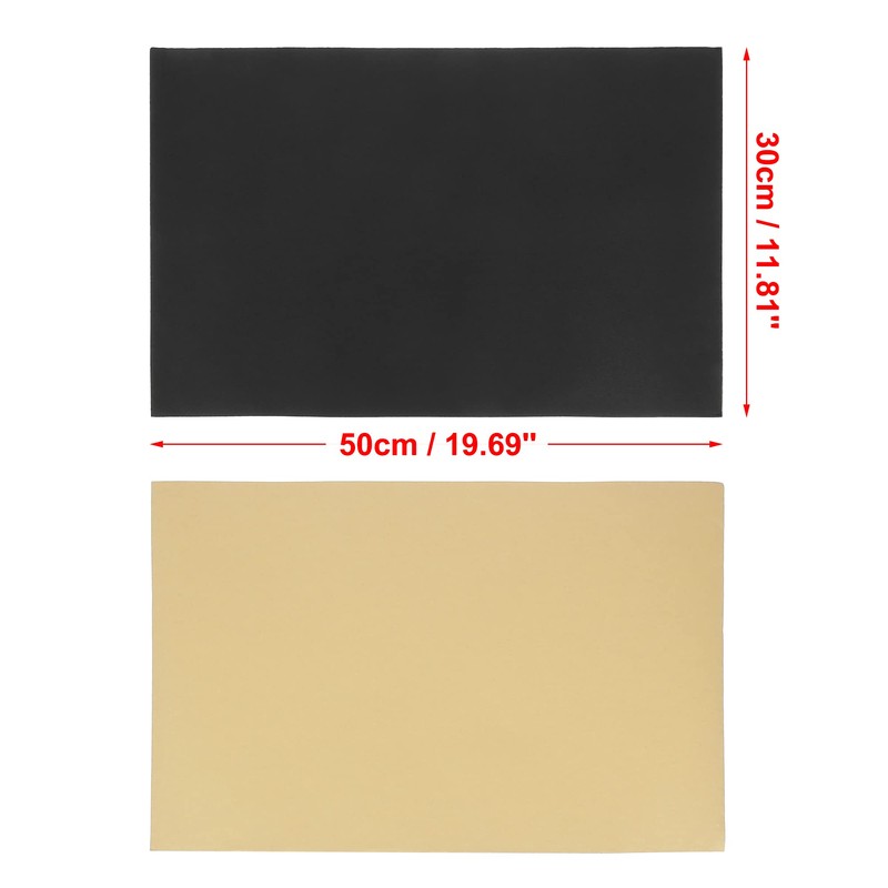 sourcing map Pack of 12 3 mm Insulation Mat Car
